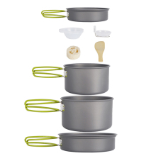 Camping Cookware Set Outdoor Cooking equipment camping cookware Teapot Kettle