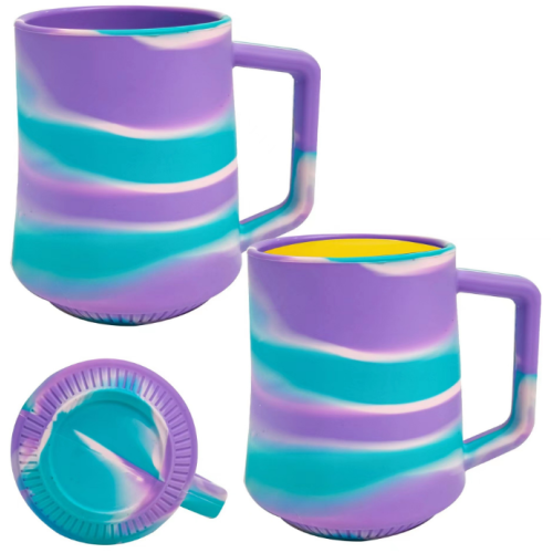 Cstuom FDA Approved Silicone Coffe Mugs