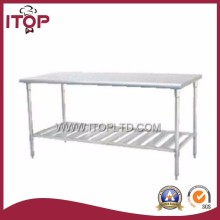 Assembly stainless steel kitchen work tables