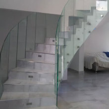 Stainless Steel Frameless Glass Standoff Balustrade Indoor