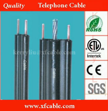 outdoor aerial drop wire telephone cable