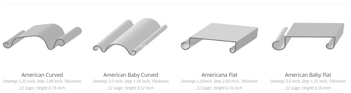 rolling shutter panel making machine