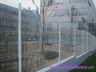 Triangle Bending High Security Fence