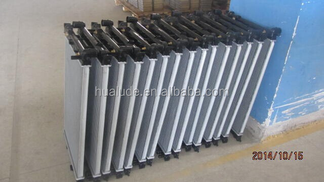 aluminum truck radiator for scania