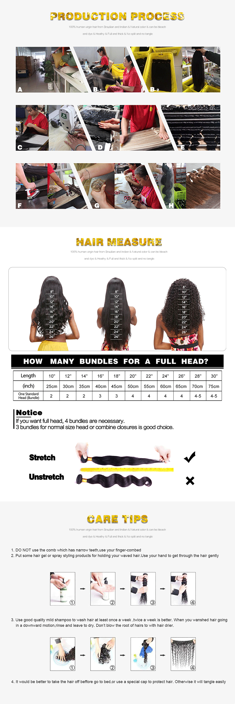 8a Grade Double Drawn Best Selling 3Pcs/Lot Malaysian Virgin Loose Wave Hair Bundles