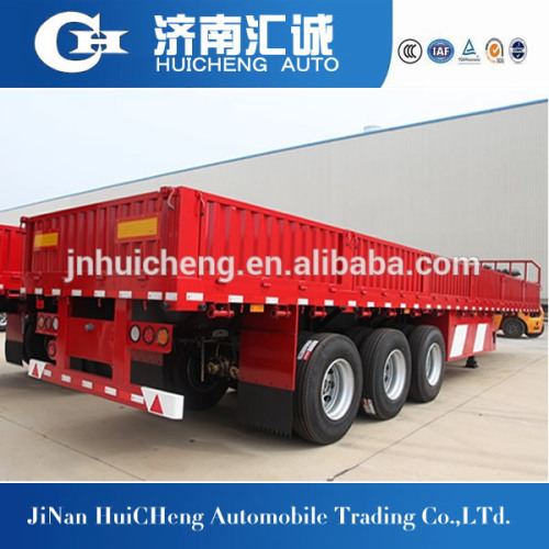 Three axles 40ton,50ton logistics bulk cargo semi trailer