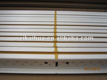 golden yellow line partition profiles steel
