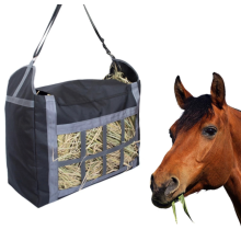 Portable Slow Feed Horse Hay Bag Large Capacity