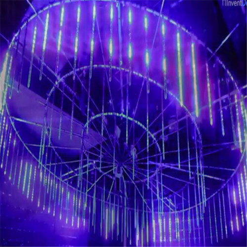 Hot sellers Christmas DMX 3D led meteor lights