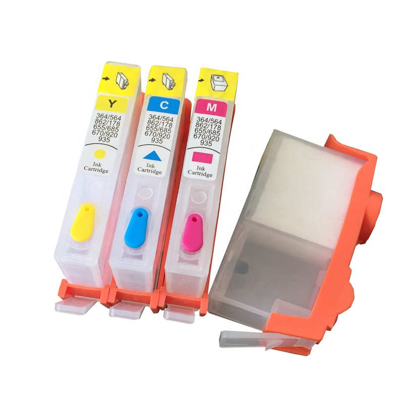 Compatible CHPA564 862 Filling ink cartridge Applicable CHPA7510 7520 6510 4610 Printer