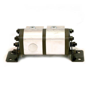 Group 2 4 Sections Rotary Hydraulic Flow Dividers with Relief Valve