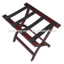 Wood luggage rack
