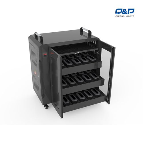 Smart VR charging trolley in educational place