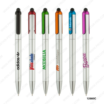 advert plastic stylus pens ballpoint