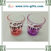 Oblique shot glass Shaped shot glass