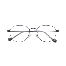 Optical Deformation Display Optica Round Frames Metal Eyewear