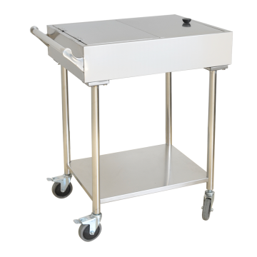 Stainless Steel Saucing Trolley