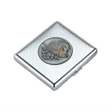 Aluminum Magnetic Top cigarette box metal cigarette caseCA15T