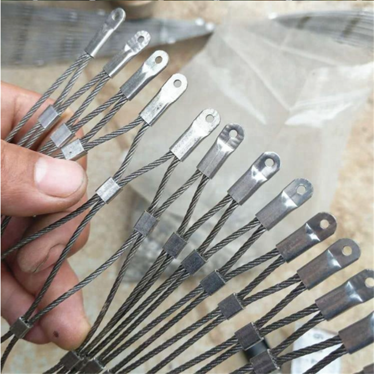 1.5mm Thick Wire Rope Net 304l Stainless Steel Plant Climbing Wall For Garden