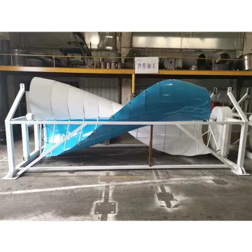 8 kW horizontal vertical axis spiral type wind turbine