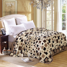 Wholesale Woven Throw Flannel Blankets for Bed