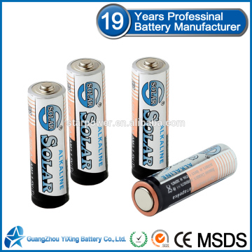 LR6 Size AA non alkaline batteries