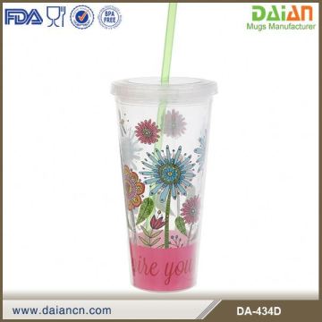 Timely Service injection molding plastic cup straw and lid