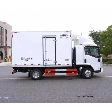 Isuzu 4X2 refrigerator truck freezer truck