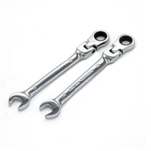 Professional Flexible Open Box End Spanner Combination Ratchet Wrench
