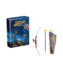 Fun and Educational Toy Archery Set for Kids: Including Plastic Arrows, Recurve Bow, and Targets