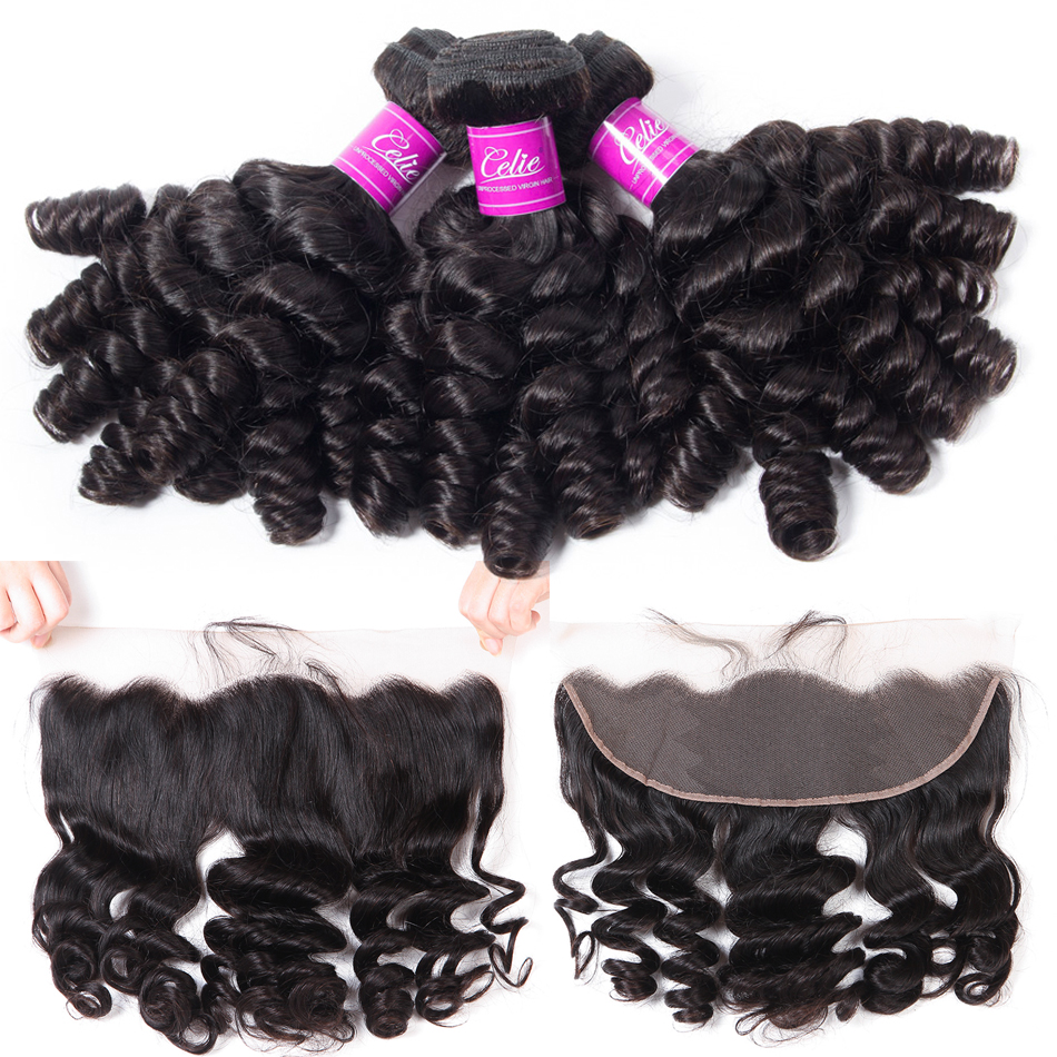 Cuticle Aligned Funmi Curly Raw Unprocessed Silky Remy Hair Weaving Cuticle Aligned  Human Hair Peruvian Virgin Hair