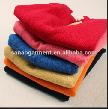 2014 new style pure cashmere pullover sweater