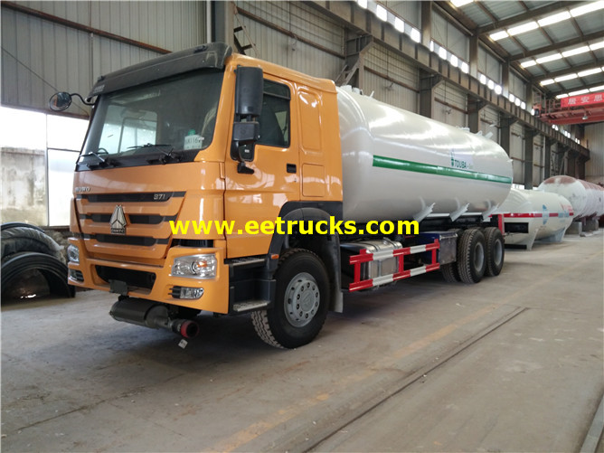 30000 Litres 6x4 Propane Road Tanker Trucks