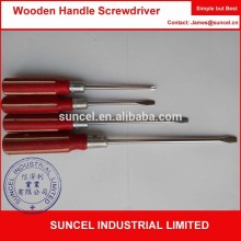 Wooden Handle Screwdriver