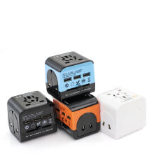 World Universal Travel Adapter 3USB Charger - Best Selling Multi-Nation Power Adapter for International Travel