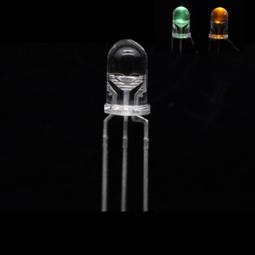 5mm دو رنگ LED زرد گرين عام ڪيٿوڊ