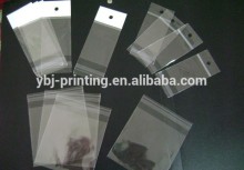 China customized clear opp bag