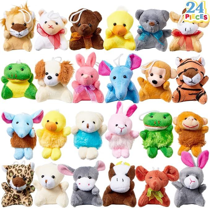 Mini Plush Animal Party Favors