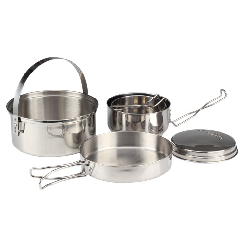 Stainless Steel Combination Cookware Camping Kitchenware