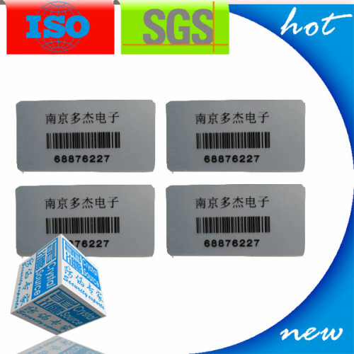 QR Kod Hologram Custom Printed Labels