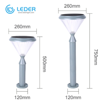 LEDER 4.5W SMD2835 Đèn LED Bollard xám