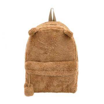 CUTE BEAR PLUSH BACKPACK-0