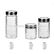 Clear Cannister-wish screwed cap