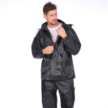Mens Plus Size PVC Rain Coat