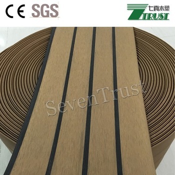 Synthetic pvc teak decking for boat,yacht