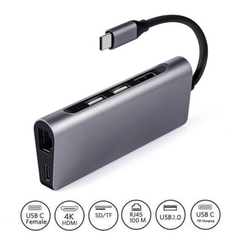 HUB 7 EM 1 USB PARA HDMI