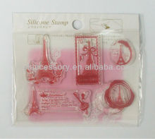 Child's Toy Clear Tower silicone stamps scrapbooking