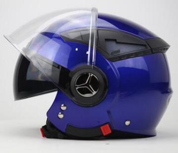 YM-620 open face helmet double visor helmet DOT certification helmet