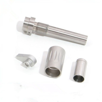 Alluminio cnc tornitura tubo di alluminio con differenza