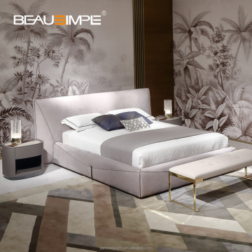 Customizable Nubuck Leather Beds